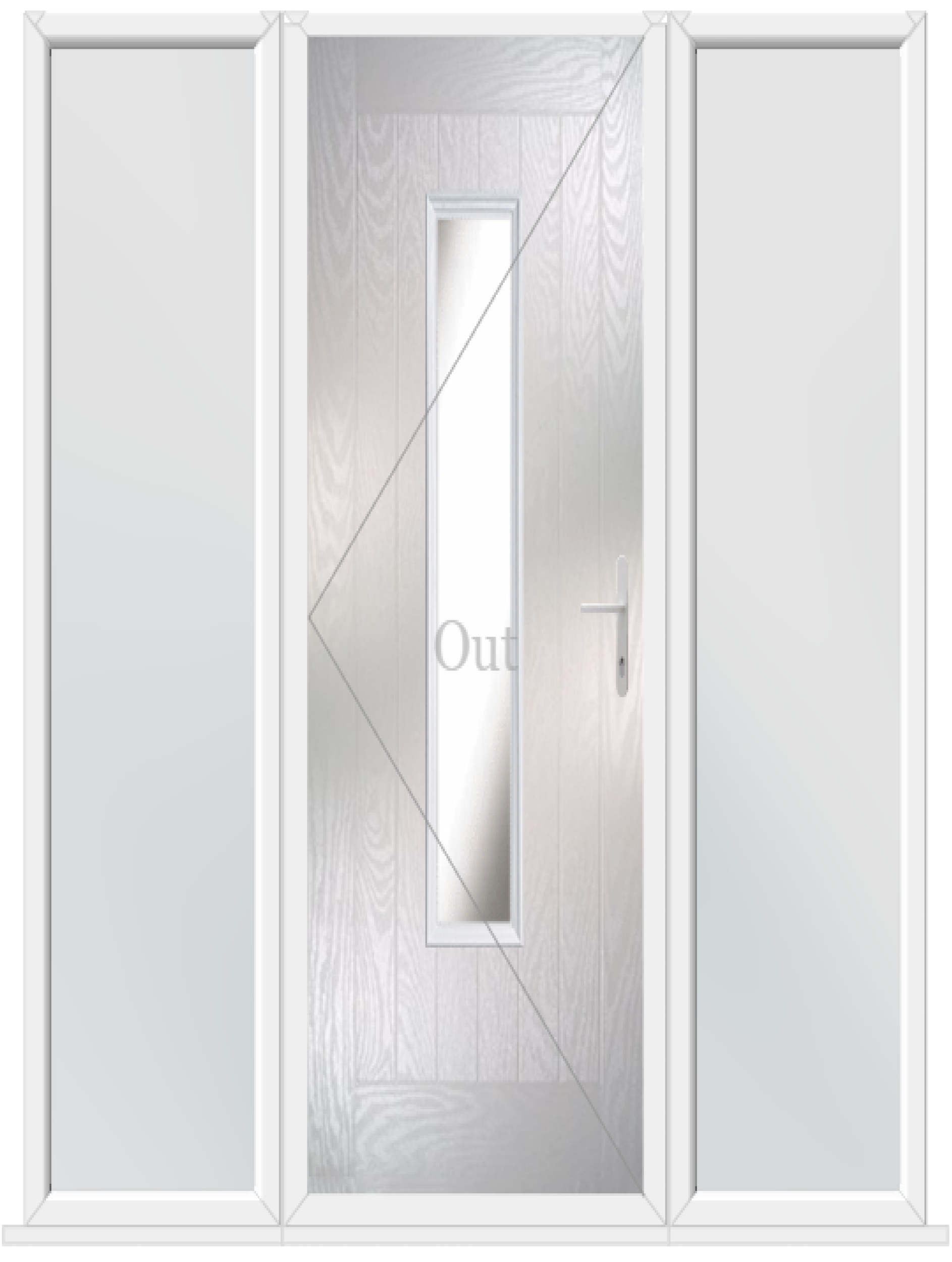 CD60-Left Hung Open Out